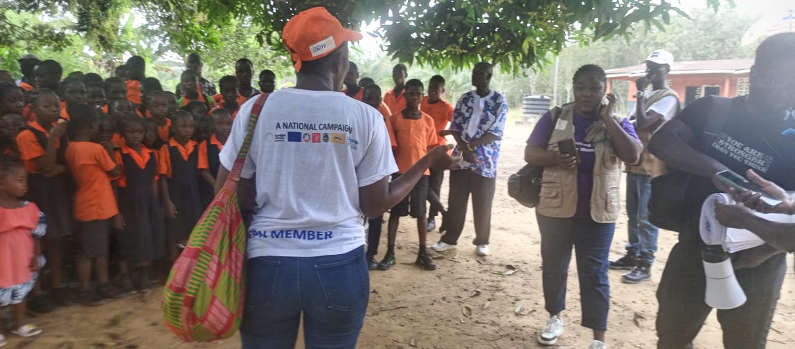 cdi2019's tweet photo. Empowering Todee District's Future!  CDI envisions a world where every child thrives. Today, our Social Behavior Change Awareness continued, focusing on child protection and creating a conducive environment for all children.
Partners:  CPN 
🌐 Supported by UNICEF Liberia https://t.co/wrAri5Hlhe