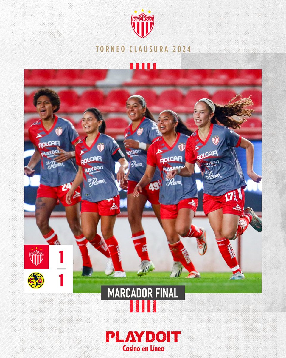 #NECvsAME | 1-1 | Seguimos sumando... ¡Tremendo esfuerzo, Centellas! 

#EstaEsMiCasa ⚡
<a href="/playdoitmexico/">Playdoit México</a>