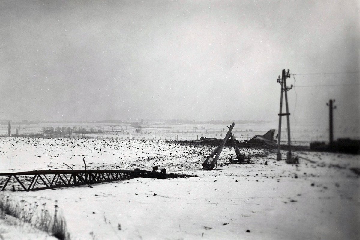 OnDisasters's tweet photo. #OTD in 1954: a CSA C-47 [OK-WDS] crashes in Prague (Czechoslovakia), all 13 aboard die. Shortly after take-off, plane hit telephone pole. Inquiry dismissed technical issue and pointed, quote, “poor flying techniques on part of the pilot-in-command during initial climb” https://t.co/RznI2TJDMV