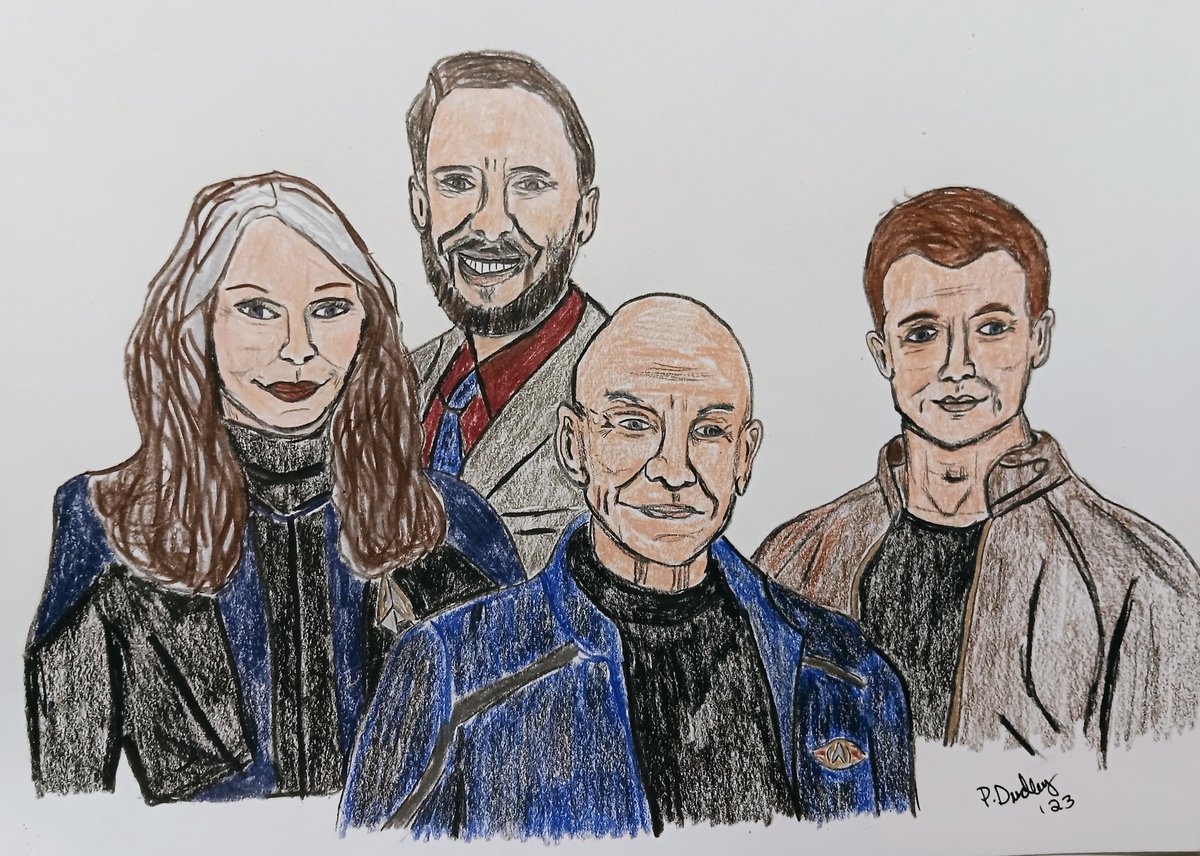I want to see more of this family, Well #AdmiralBeverlyCrusher & #JackCrusher...#StarTrekLegacy #StarTrekPicard There is so much more of their story to tell...💙❤️🤨