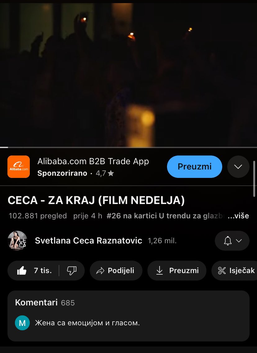 DenisaOsmancev2's tweet image. Kakva emocija...🤎
#ceca #cecaraznatovic #zakraj