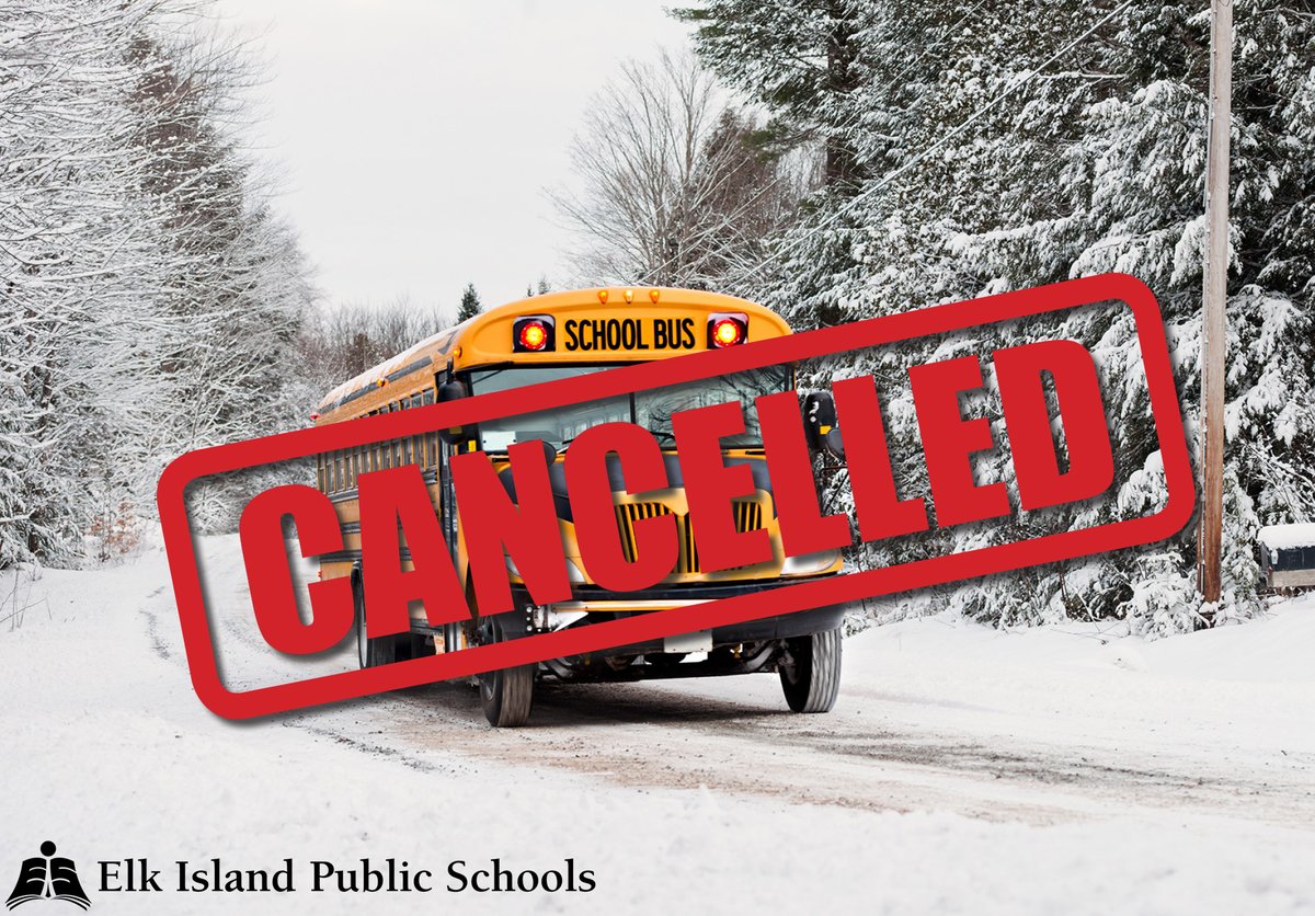 IMPORTANT TRANSPORTATION UPDATE! Due to extremely low temperatures, EIPS bus service is cancelled for Friday, January 12 for the entire day for all regions. Schools remain open & classes running. If your child will be absent, please call the school office.