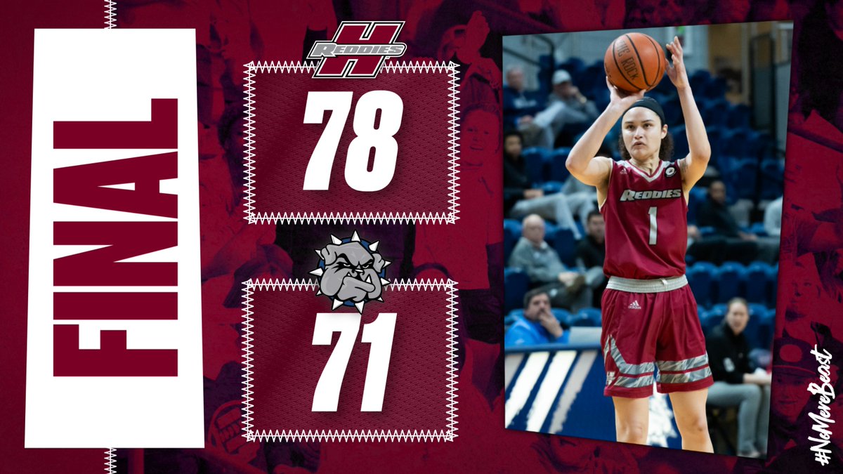 REDDIES WIN!

Henderson State goes into Weatherford and defeats Southwestern Oklahoma State 78-71!

True freshman Natalie Cardenas had 21 points to lead HSU and Tori Gittens added 17 on 6-of-9 shooting! 🔥

#NoMereBeast
