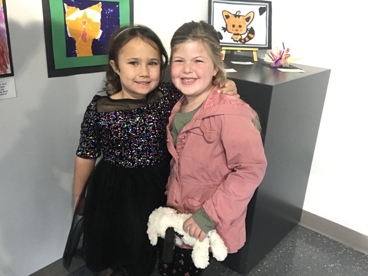 FaNtAsTiC &amp; FuN Opening Night for Wee Create: A Kindergarten Exhibition! Congrats to Our Fabulous Kinder Artists ⁦<a href="/rjlCardinals/">RJ Longstreet Elementary</a>⁩ ⁦<a href="/arts_vcs/">VCS Visual & Performing Arts</a>⁩