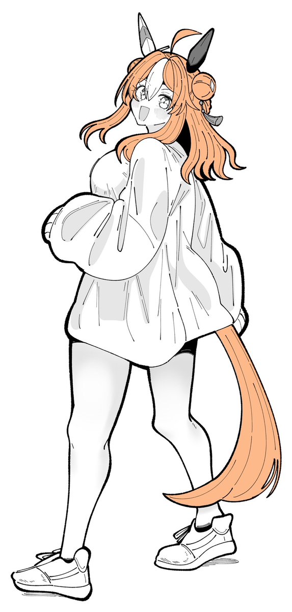 初恋ハンター描きました
#ウマ娘 