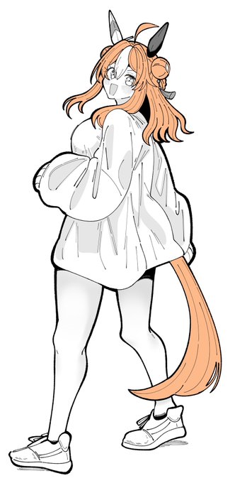 初恋ハンター描きました
#ウマ娘 