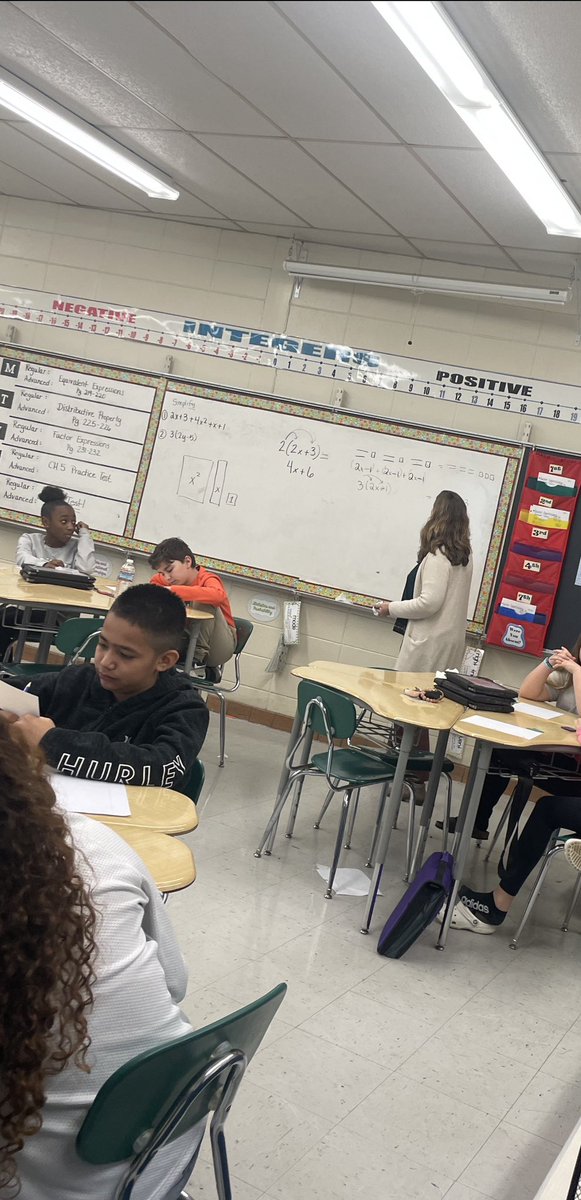We love when <a href="/jsgeometry/">Jeanne Simpson</a> <a href="/amstiuna/">AMSTI UNA</a> comes to work with us at Deshler Middle. Using Algebra Tiles, having great conversations, and enjoying math makes for a great few days!