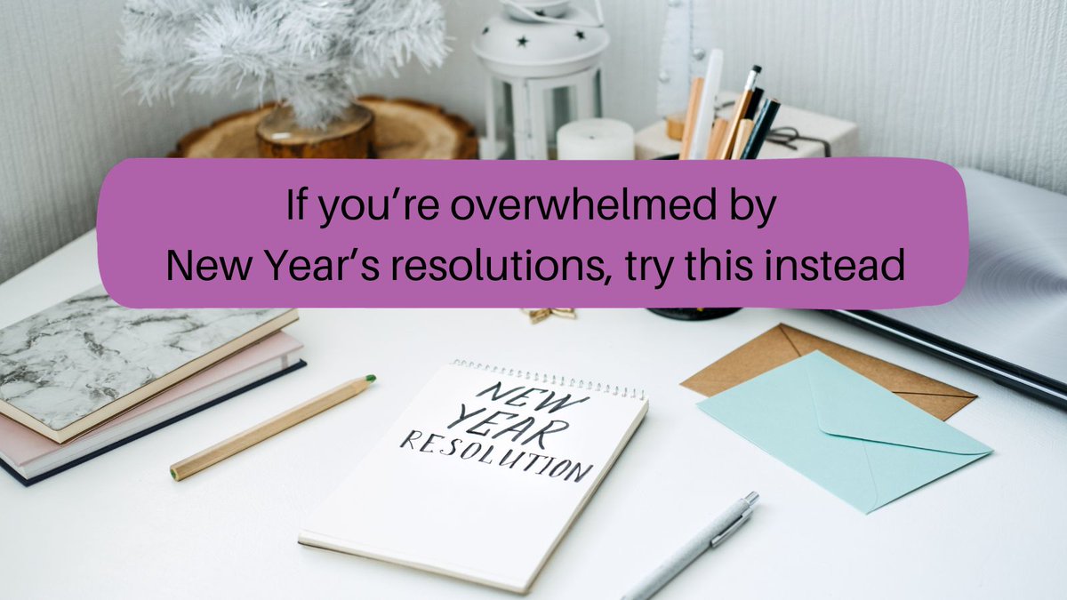 .<a href="/suemahRD/">Sue Mah (she/her)</a>: If you’re overwhelmed by New Year’s resolutions, try this instead dlvr.it/T1Gj46 #dietitian