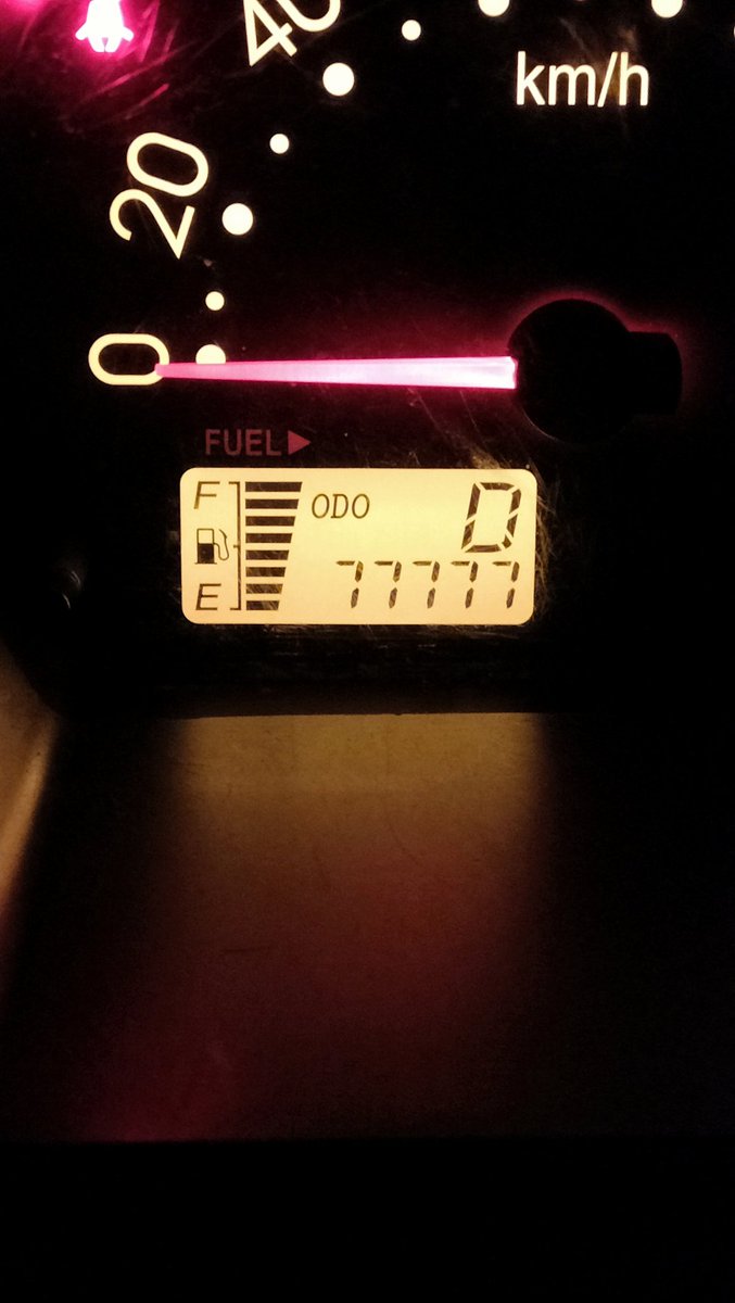 やっぱ、撮っちゃうよねぇ～

代車だけどwww

#ゾロ目