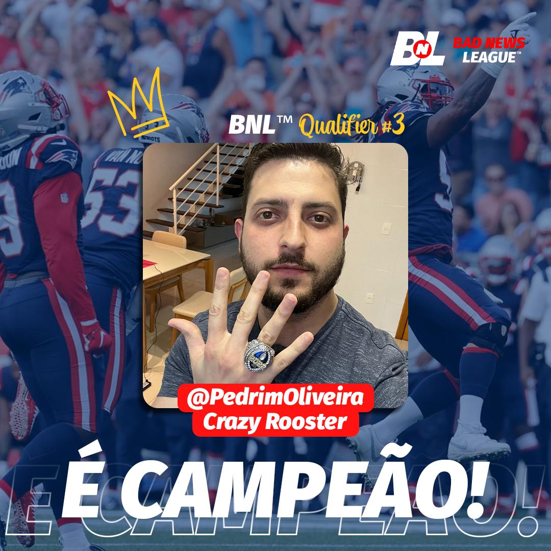 BadNewsLeague's tweet photo. 🚨 𝘽𝙖𝙙 𝙉𝙚𝙬𝙨 𝙇𝙚𝙖𝙜𝙪𝙚™ - Recap da Temporada 2023

✅ Ao fim da 1ª edição da BNL, temos o anfitrião @LosPerrosAbajo consagrando-se como o primeiro vencedor da Liga! Juntamente, os 3 campeões de cada qualificatório, e agora, os novos constituintes da Liga Principal! 🏆 https://t.co/uehmArVzDe