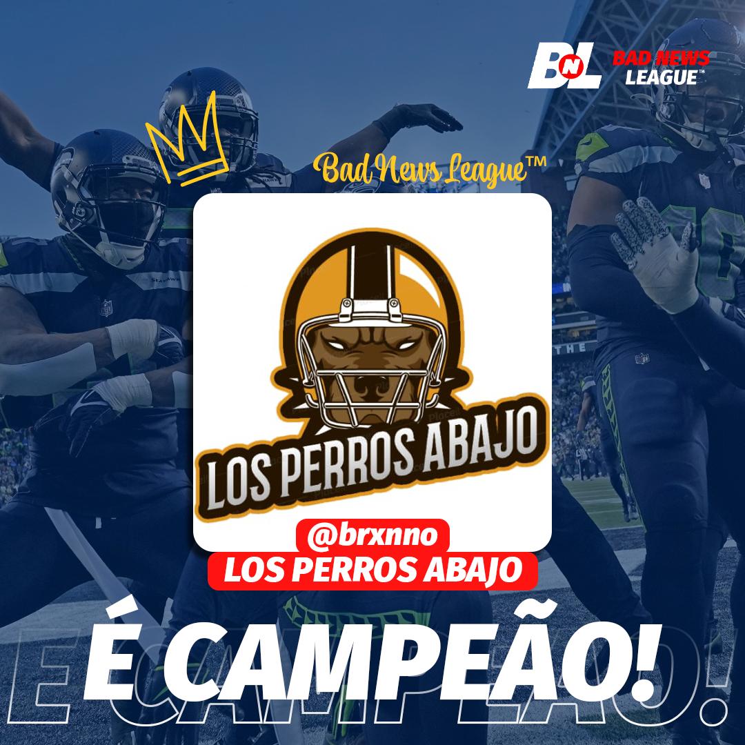 BadNewsLeague's tweet photo. 🚨 𝘽𝙖𝙙 𝙉𝙚𝙬𝙨 𝙇𝙚𝙖𝙜𝙪𝙚™ - Recap da Temporada 2023

✅ Ao fim da 1ª edição da BNL, temos o anfitrião @LosPerrosAbajo consagrando-se como o primeiro vencedor da Liga! Juntamente, os 3 campeões de cada qualificatório, e agora, os novos constituintes da Liga Principal! 🏆 https://t.co/uehmArVzDe