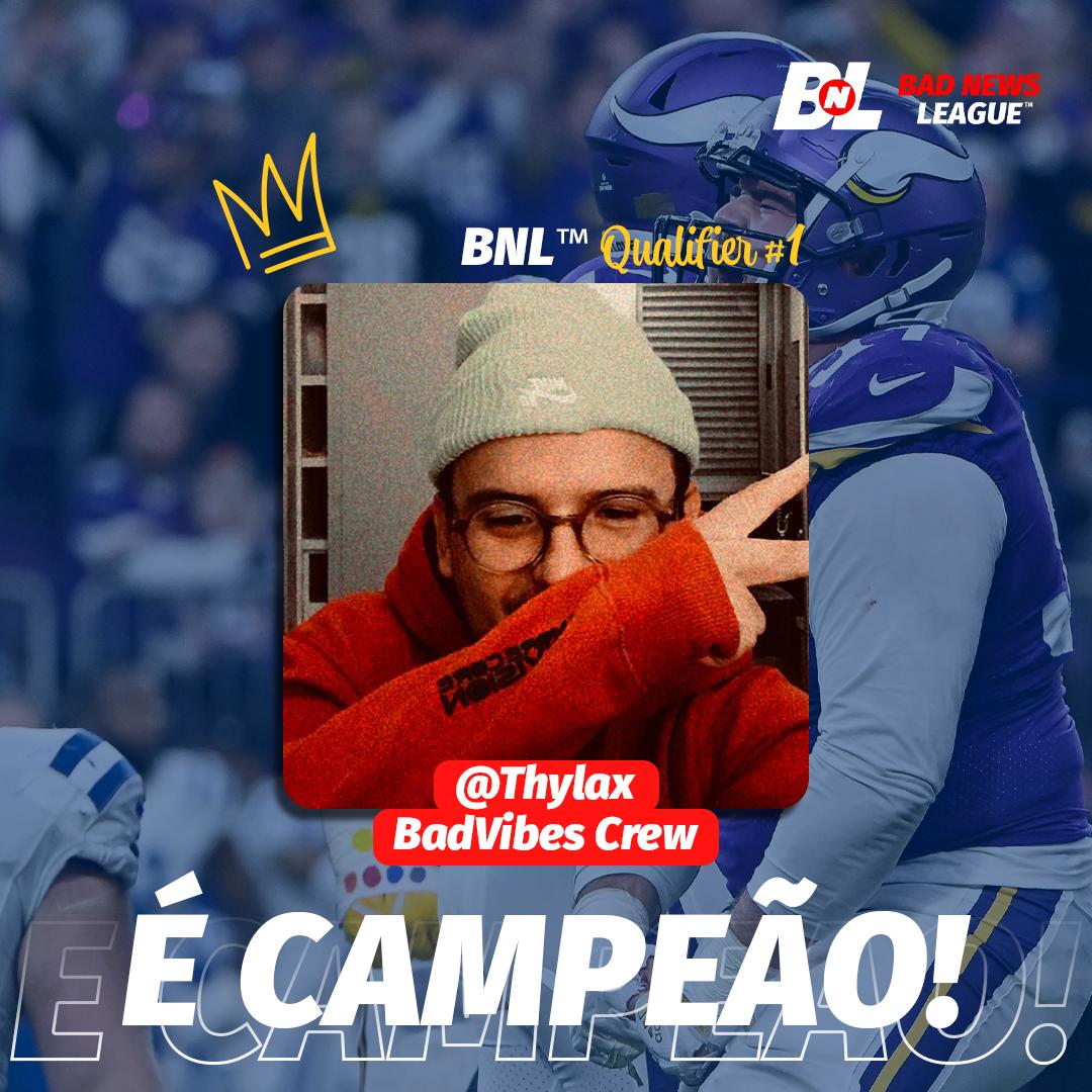 BadNewsLeague's tweet photo. 🚨 𝘽𝙖𝙙 𝙉𝙚𝙬𝙨 𝙇𝙚𝙖𝙜𝙪𝙚™ - Recap da Temporada 2023

✅ Ao fim da 1ª edição da BNL, temos o anfitrião @LosPerrosAbajo consagrando-se como o primeiro vencedor da Liga! Juntamente, os 3 campeões de cada qualificatório, e agora, os novos constituintes da Liga Principal! 🏆 https://t.co/uehmArVzDe