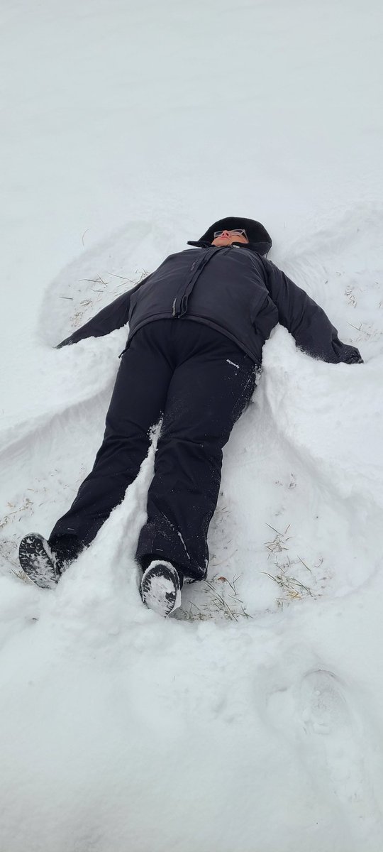 ElizabethH6413's tweet photo. Some BPS Transportation fun in the lot on the grassy hill when you find out there's a snow day tomorrow!! Bus drivers having fun being a kid again in the snow. Snow Angel Bus Driving Besties!! #funbusdrivers #doyouwanttobuildasnowman @bps_transport https://t.co/RJF8A617Vm