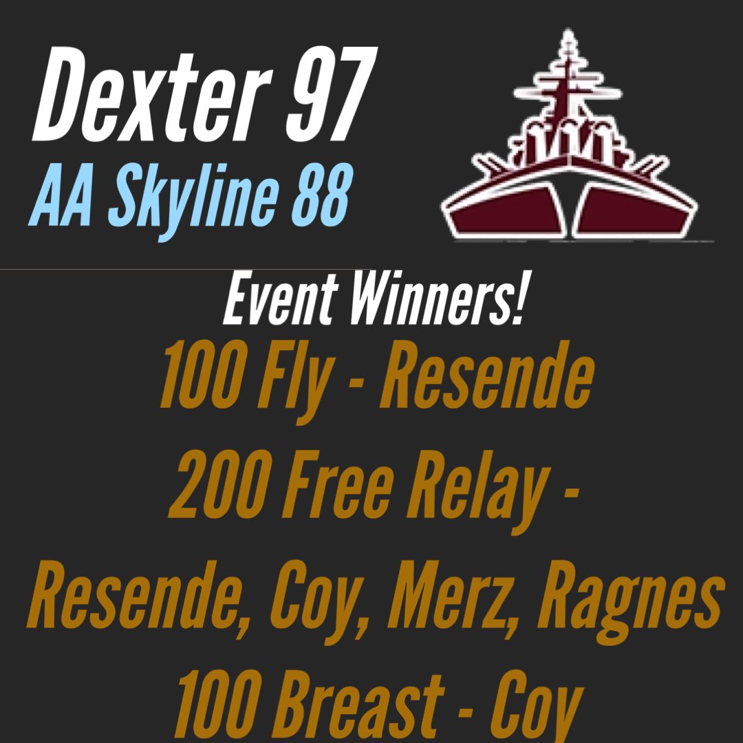 DexterSwimDive's tweet photo. Mission Accomplished!   Move 6-0 (3-0 SEC Red!).  Our first win over Skyline since the 2012-2013 season!   I’m so proud of all the guys, winning only 3 events shows that this was a true team effort!   Way to go Dreads!  #DreadStrong https://t.co/UY3iQkSPhS