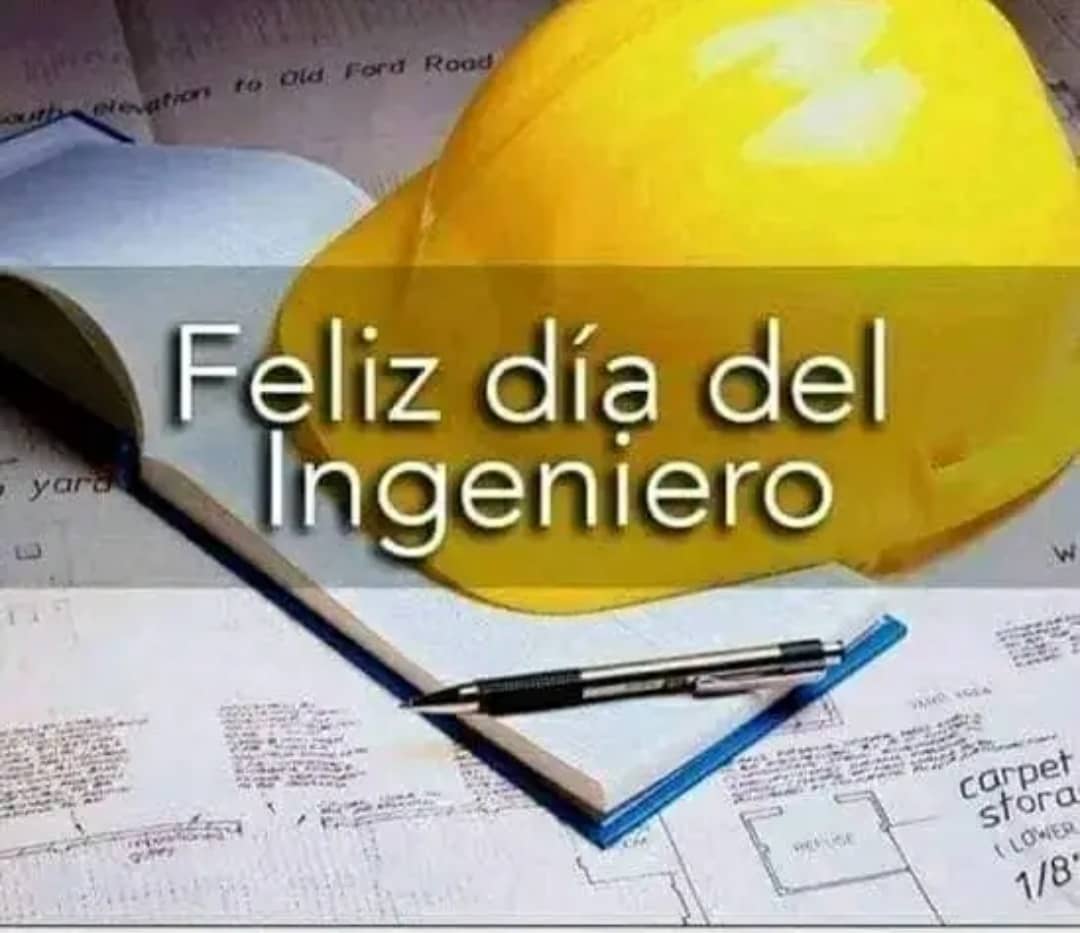 ¡Feliz día a todos los ingenieros que con su creatividad, innovación y dedicación hacen posible que el mundo avance! #DíaDelIngeniero #Ingeniería #Innovación'