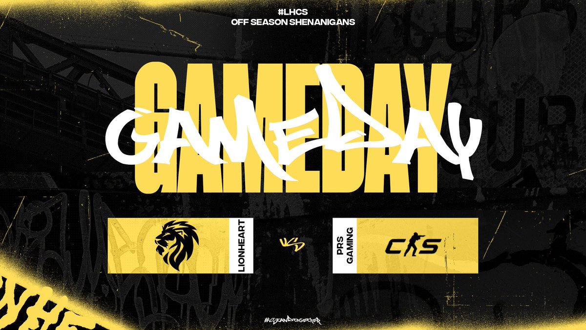 LionheartGGs's tweet photo. ITS GAMEDAY! #LHCS is taking on #PRSGaming right now!
#StandTogether https://t.co/jXIcYQcVPQ