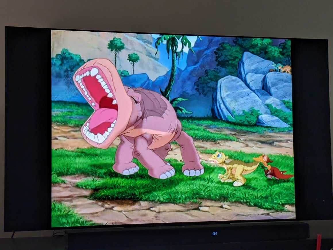 In case you're wondering how I'm doing on my Land Before Time movie marathon, I'm on number 11 of 14 and I don't know what is happening anymore