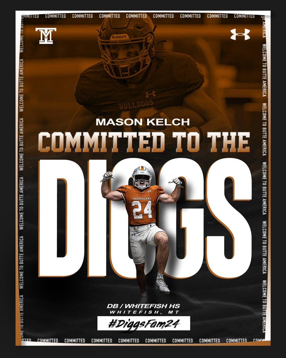 Pumped to announce my commitment to <a href="/MonTechFootball/">Montana Tech Football</a>!! So blessed and thankful of my coaches, family, friends, and teammates. Nothing is possible without them!! #Family #CountOnMe #DiggsFam24⚒️ <a href="/CoachKyleSamson/">Kyle Samson</a> <a href="/CoachTravisDean/">Travis Dean</a> <a href="/CoachThatcher/">Dan Thatcher</a>