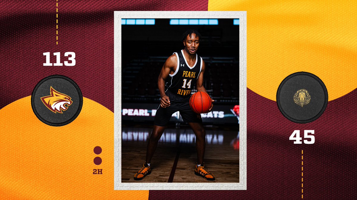 PRCCAthletics's tweet photo. That's a WILDCAT WINNER! Pearl River thumps Royal Ambassadors for its 12th win of the year!

Tye Gholar had a career night, finishing with 31 points!

The Wildcats return to action Tuesday as Delgado comes to Marvin R. White Coliseum for a 6 p.m. tipoff!

#RRR🐾 https://t.co/gKv7R818l3