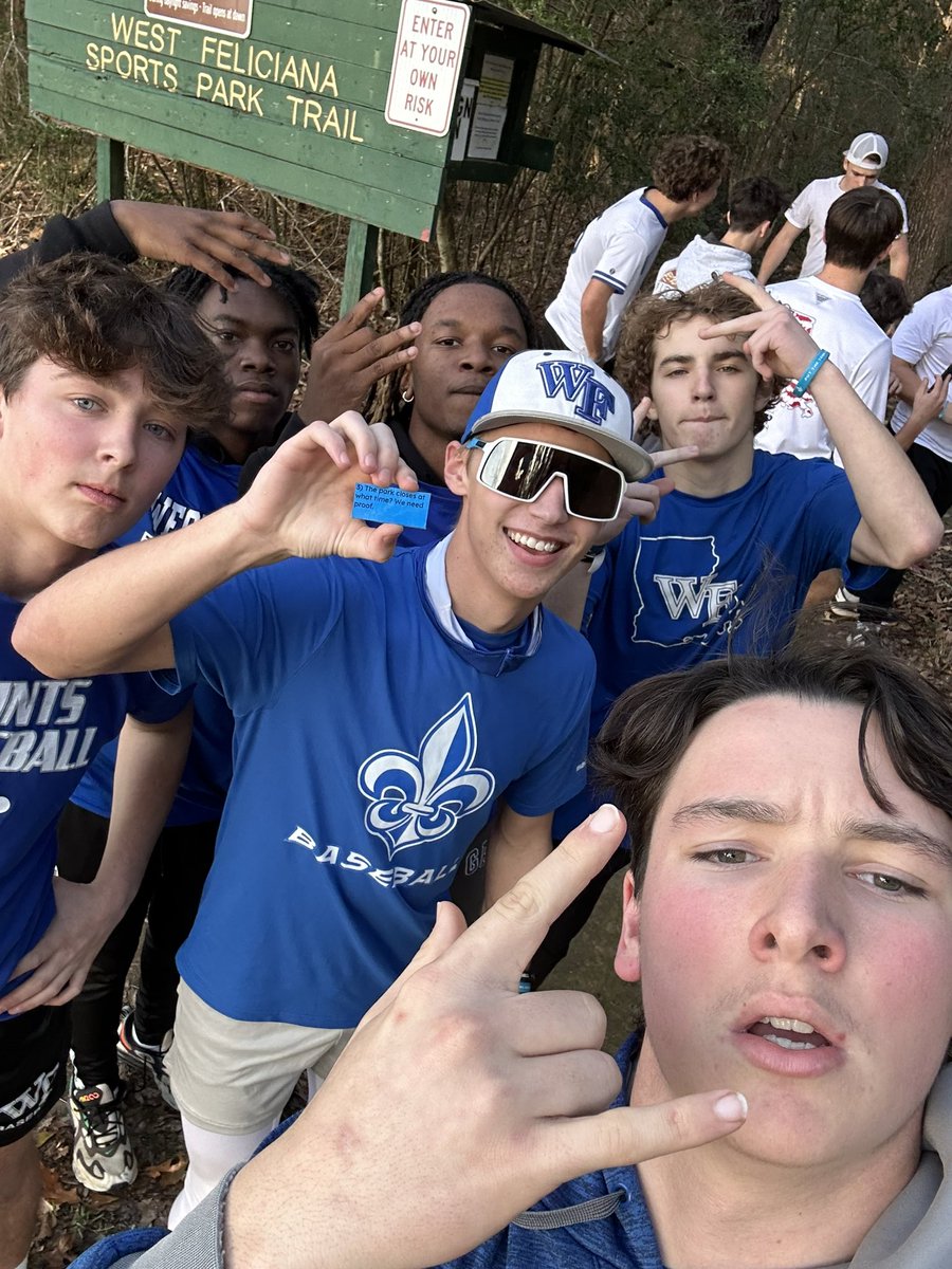 WFHS__Baseball's tweet photo. Baby Blue Team Sulphur Challenge Champs 2024🏆

Day 3: Scavenger Hunt 
🥇Baby Blue (71 points)

🥈White Team Team (48 points)

🥉Royal Team (47 points)

Black Team (41 points) 
Grey Team (33 points) https://t.co/BJCgt7cz5r