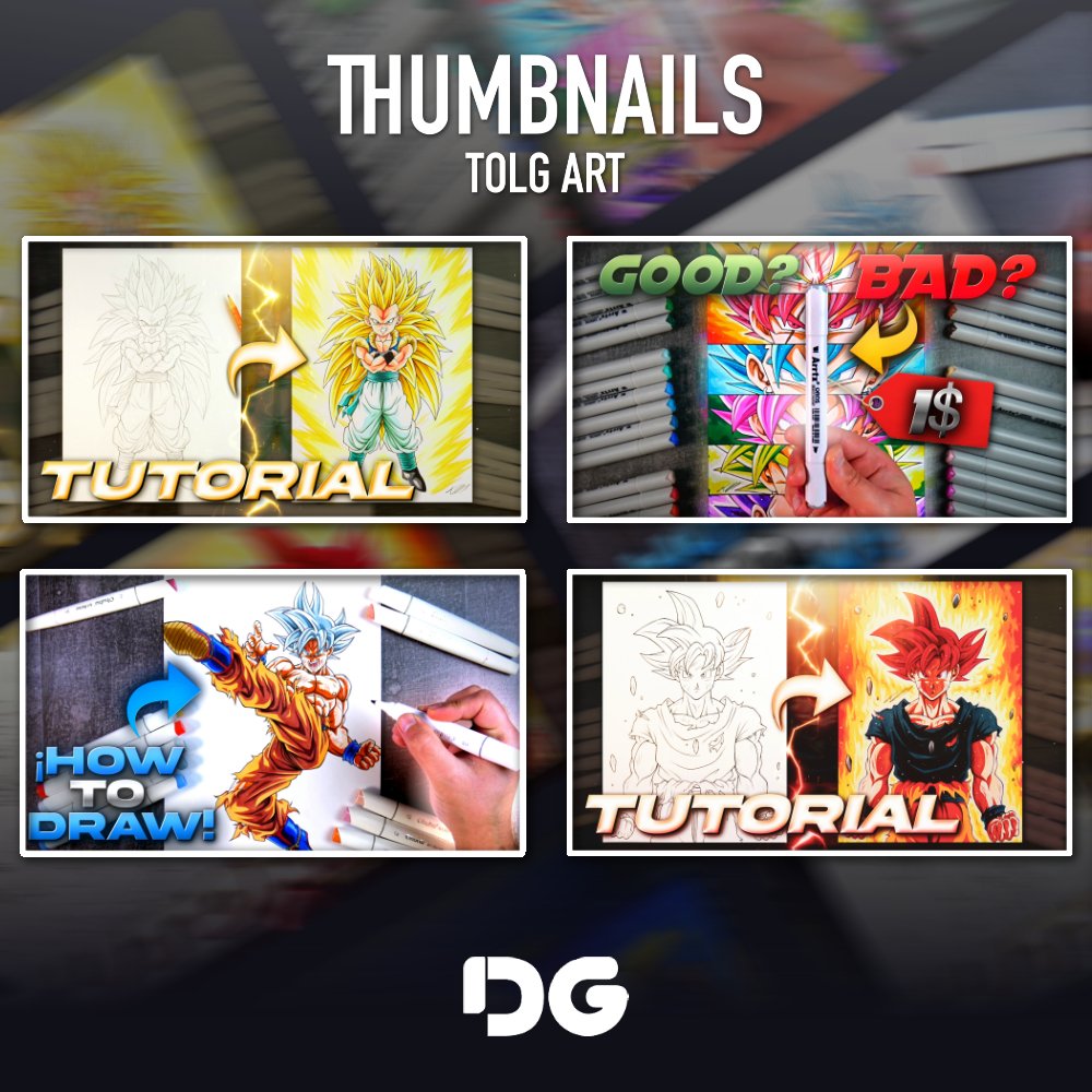 Gus_SK7's tweet photo. Algunas dd más miniaturas que he realizado para este Youtuber llamado Tolg Art, se agradece apoyo🤍 #thumbnailsforyoutube #GraphicDesigner https://t.co/XvbiueLvRR