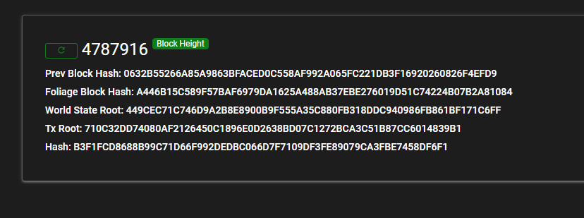 XCHS Inscription Chain Latest Sync Completed.
Fix: Incorrect balance caused by  Inscription transfer.
#Fix  #XCHS #CHIA #UNIMOJO