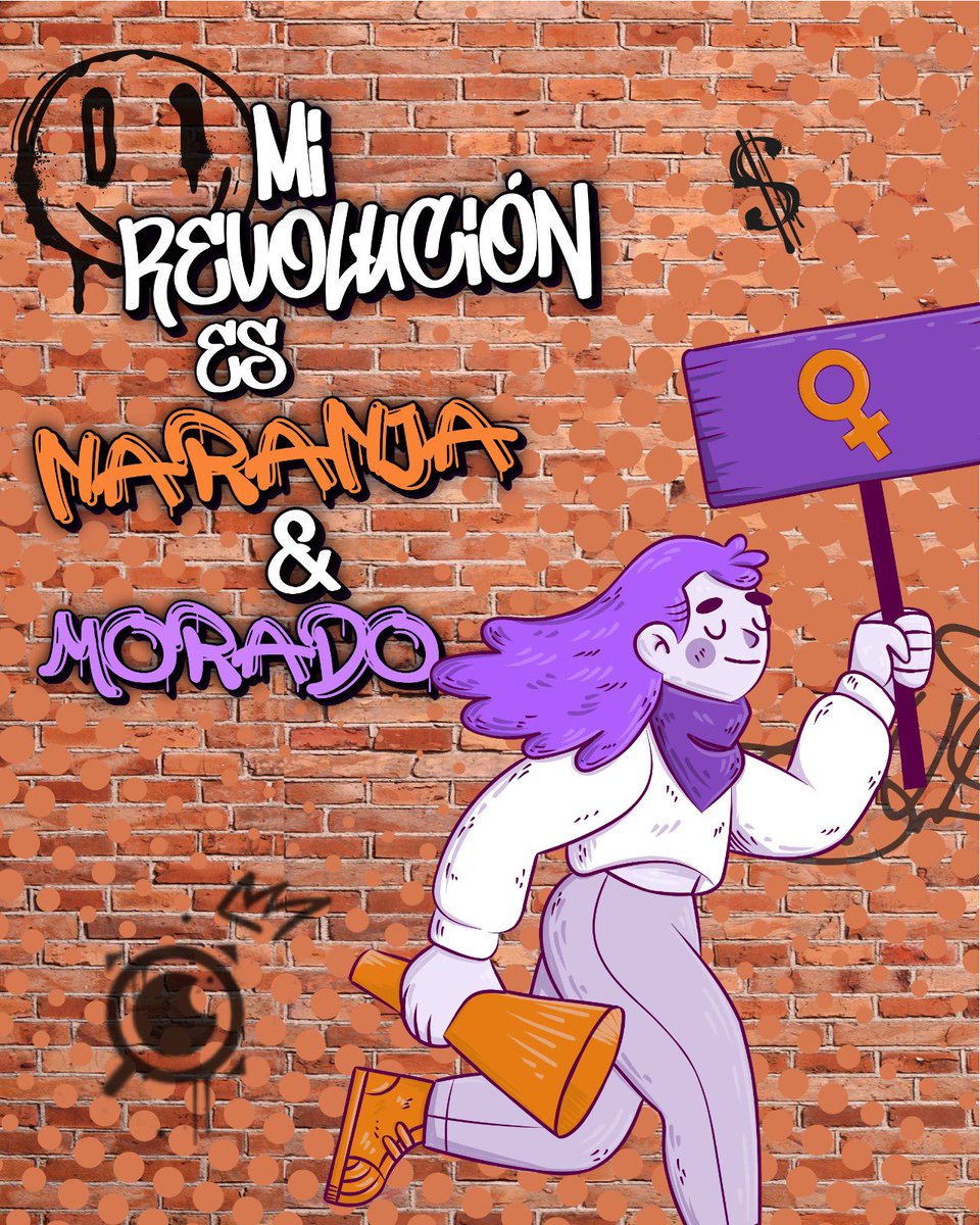 OPPMEdomex's tweet photo. Mi revolución es naranja &amp; morado

#PorTiPorMíPorNosotras 
#OPPMEdomex 🧡💜 https://t.co/r16KBL1wKE