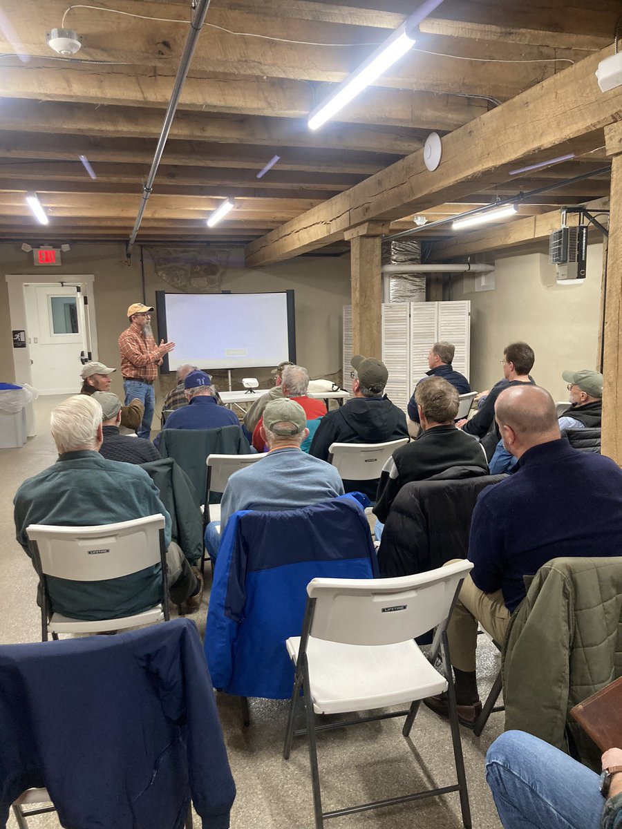 ValleyForgeTU's tweet photo. Many thanks to Henry Ramsey for joining #VFTU tonight and sharing his experiences on the Kettle Creek watershed. https://t.co/KDcoirMCFg