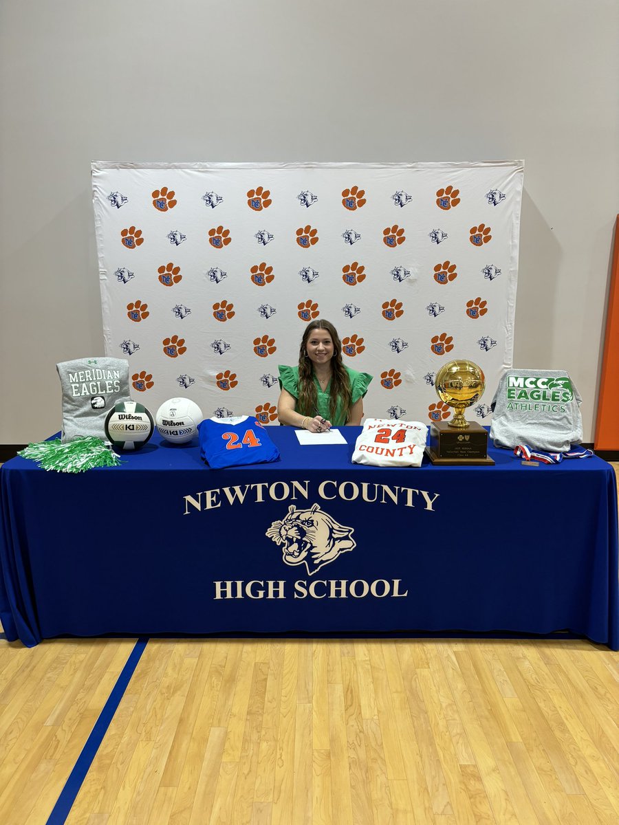 Congratulations to our #24 Aleah McMullan! She will be continuing her academic and athletic career at Meridian Community College! We are so proud of you! #AllGasNoBrakes