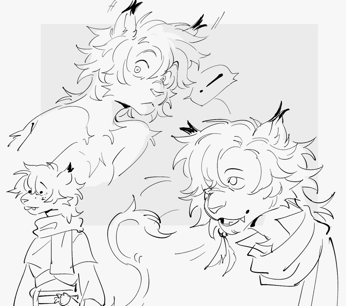 campbronzelake's tweet photo. HROTHTOLA SOON... here's some doodlies I did since the announcement at fanfest 🐯💕 https://t.co/V3qiWVPvzm
