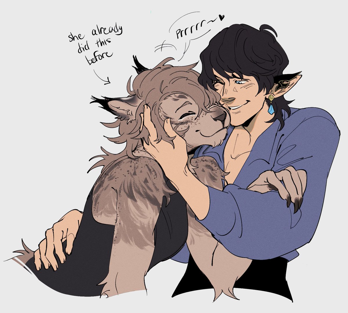 campbronzelake's tweet photo. HROTHTOLA SOON... here's some doodlies I did since the announcement at fanfest 🐯💕 https://t.co/V3qiWVPvzm