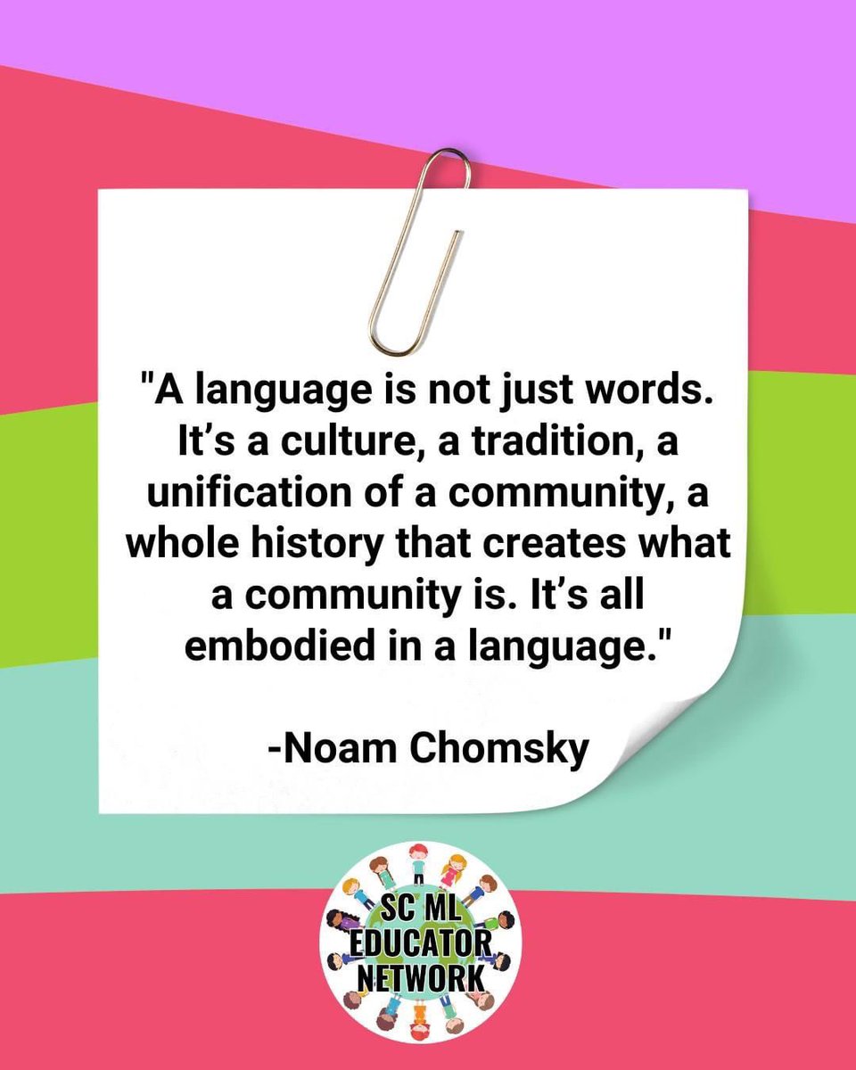 Language is so much more than words ❤ How are you celebrating and honoring the language of your students and their families?