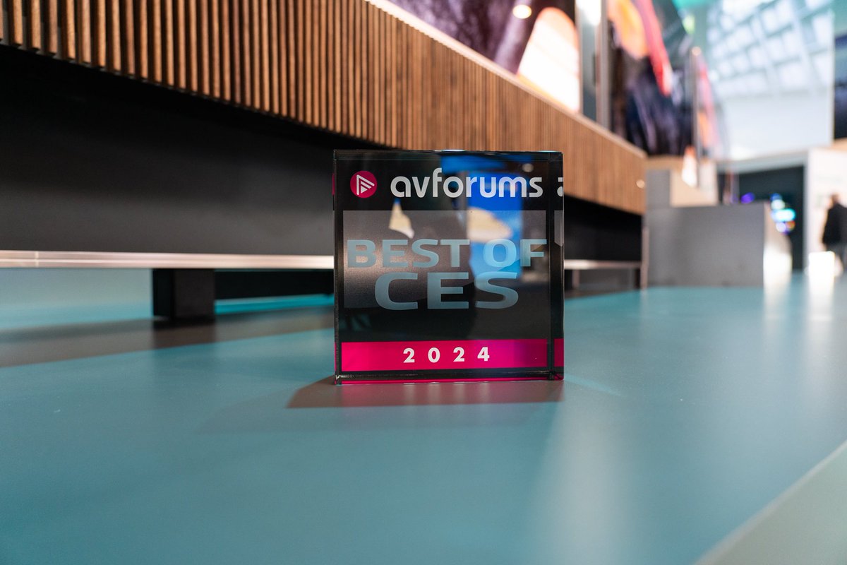 Shoutout to @AVSforum for awarding our 110-inch UX Mini-LED TV with their “Best of CES 2024” award 🏆❤️😍 #HisenseCES2024 #HisenseMinED