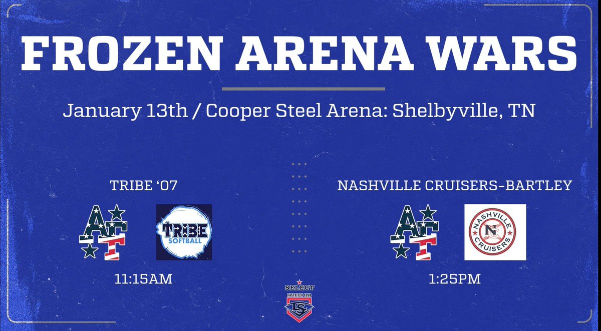 We head to Shelbyville, TN this weekend and excited to be back on the field!! #AFSoftball #nofear