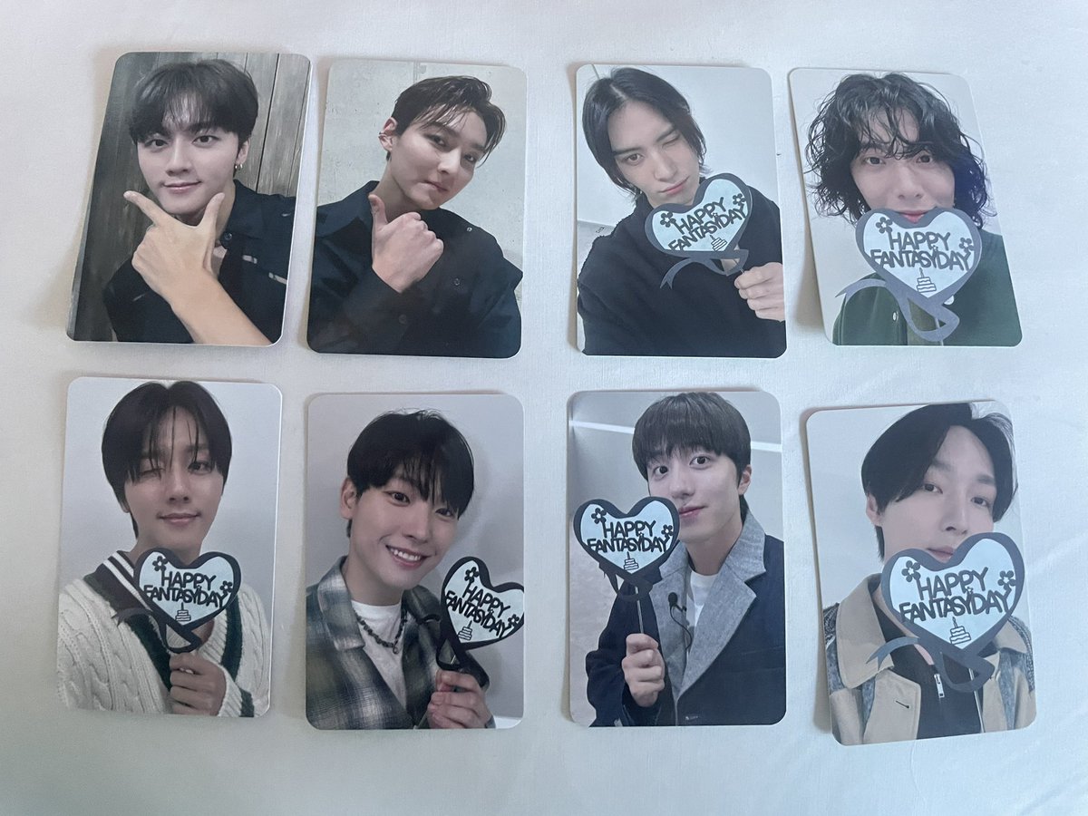 sssssshoppping's tweet photo. SF9 공방포카 판타지포카 양도합니다 디엠주세용

판타지 7주년 생일 포카
영빈 인성 주호 태양 휘영 찬희 

뮤뱅 공방 포카
주호 영빈

에스에프나인 시퀀스 비보라 뮤직뱅크 뮤뱅 공방 양도 교환 받아요 구해요 https://t.co/kPh0cM4mZq