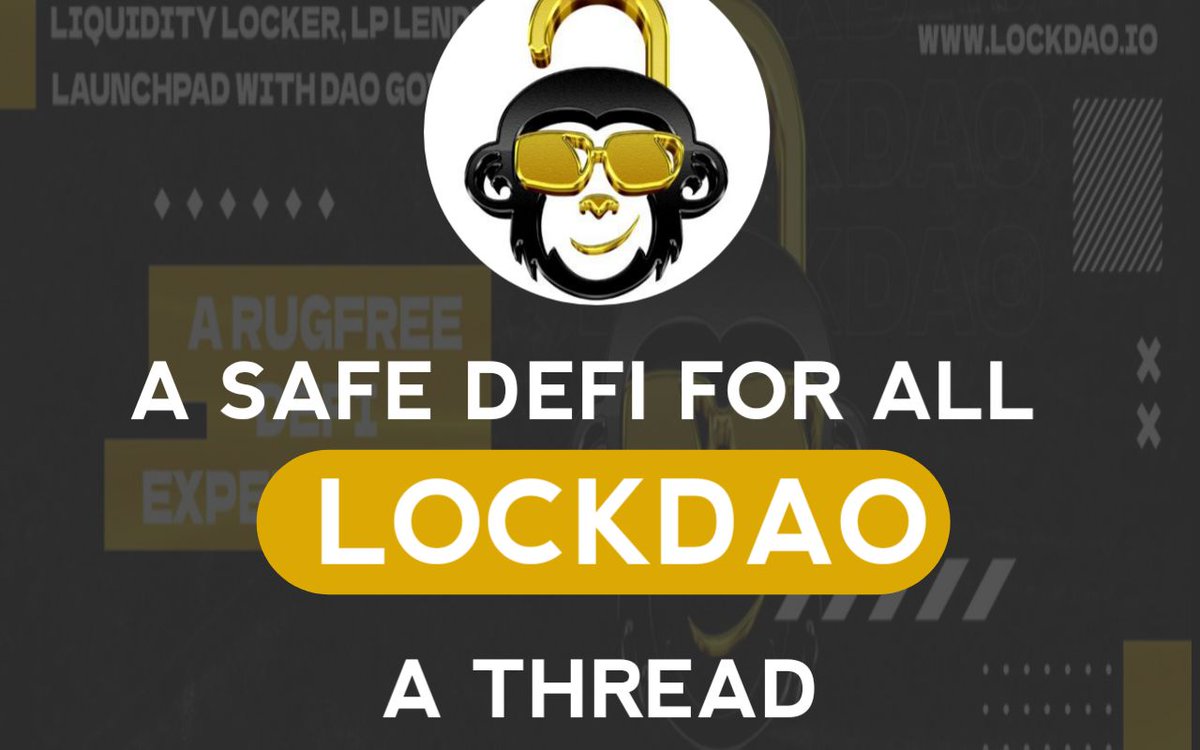 lord_jasper5's tweet photo. Data has shown that over 1000 tokens are launched daily across different blockchain

Over 90% of this projects goes to extinction as a result of liquidity removal and rug pull
Here is a solution from @lockdao_io
#LockDao #LockonLockDao #Defi 

A THREAD https://t.co/BNllCzjRAK
