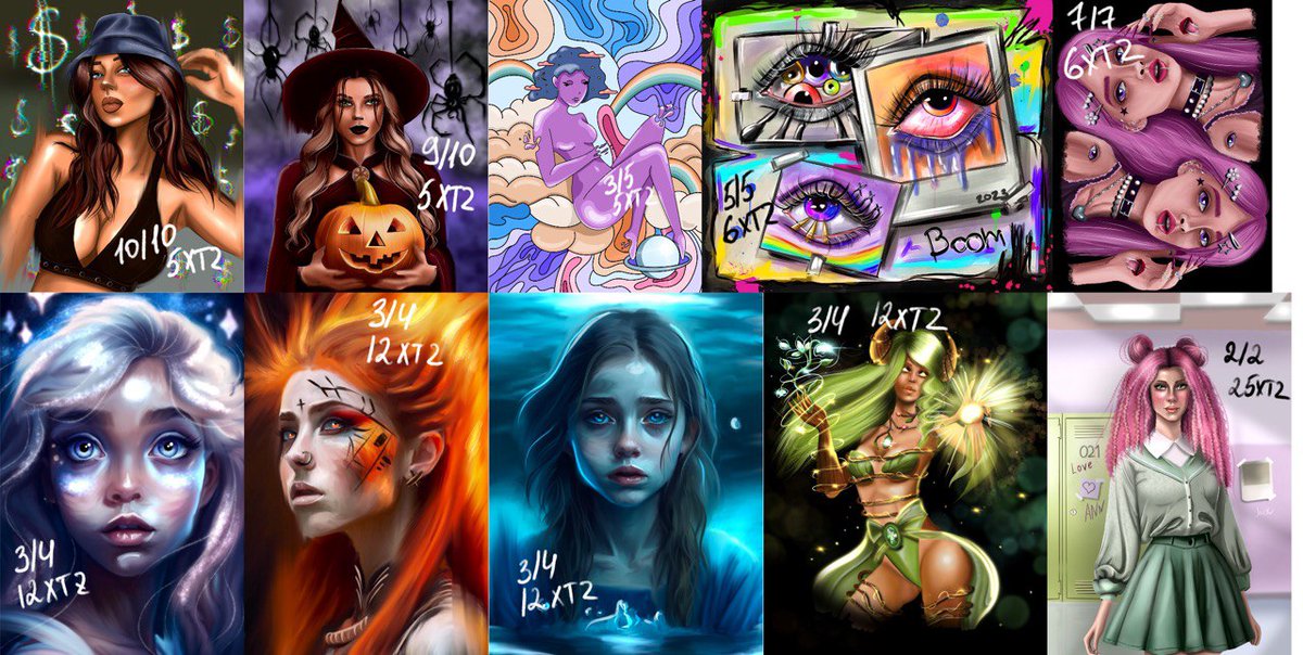 Good morning ❤️
 It turns out today is the year since I've been in the world of nft. In honor of this, when buying any of my art, I give you a second art of up to 5 pieces of your choice💞

objkt.com/profile/tz1PrZ…