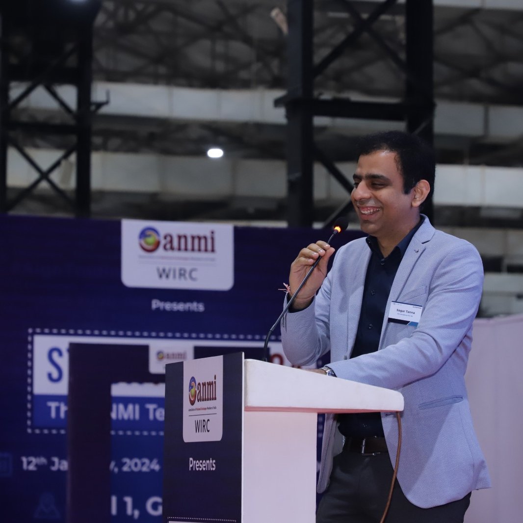 OfficialAnmi's tweet photo. Mr. Sagar Tanna, Founder of TSS, encourages collaboration at #StockTech2024. He invites those integral to technology and the stock industry to join hands in paving the way for future generations to progress and make informed decisions.

#Finance #Tech #Future #Stocks #success https://t.co/Dp32Ry5nKT