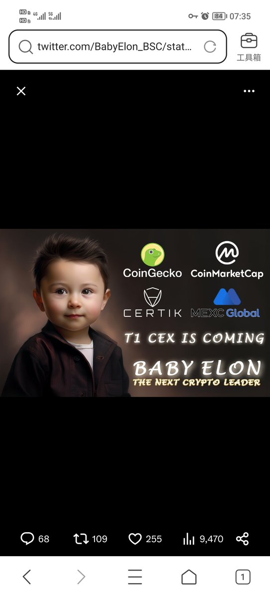 <a href="/elonmusk/">Elon Musk</a> do you know baby elon?
buy now 10000x🚀🚀🚀🚀

bsc：
0x258903A8e68d5248dE85CF8a0a173d9e046EdD98