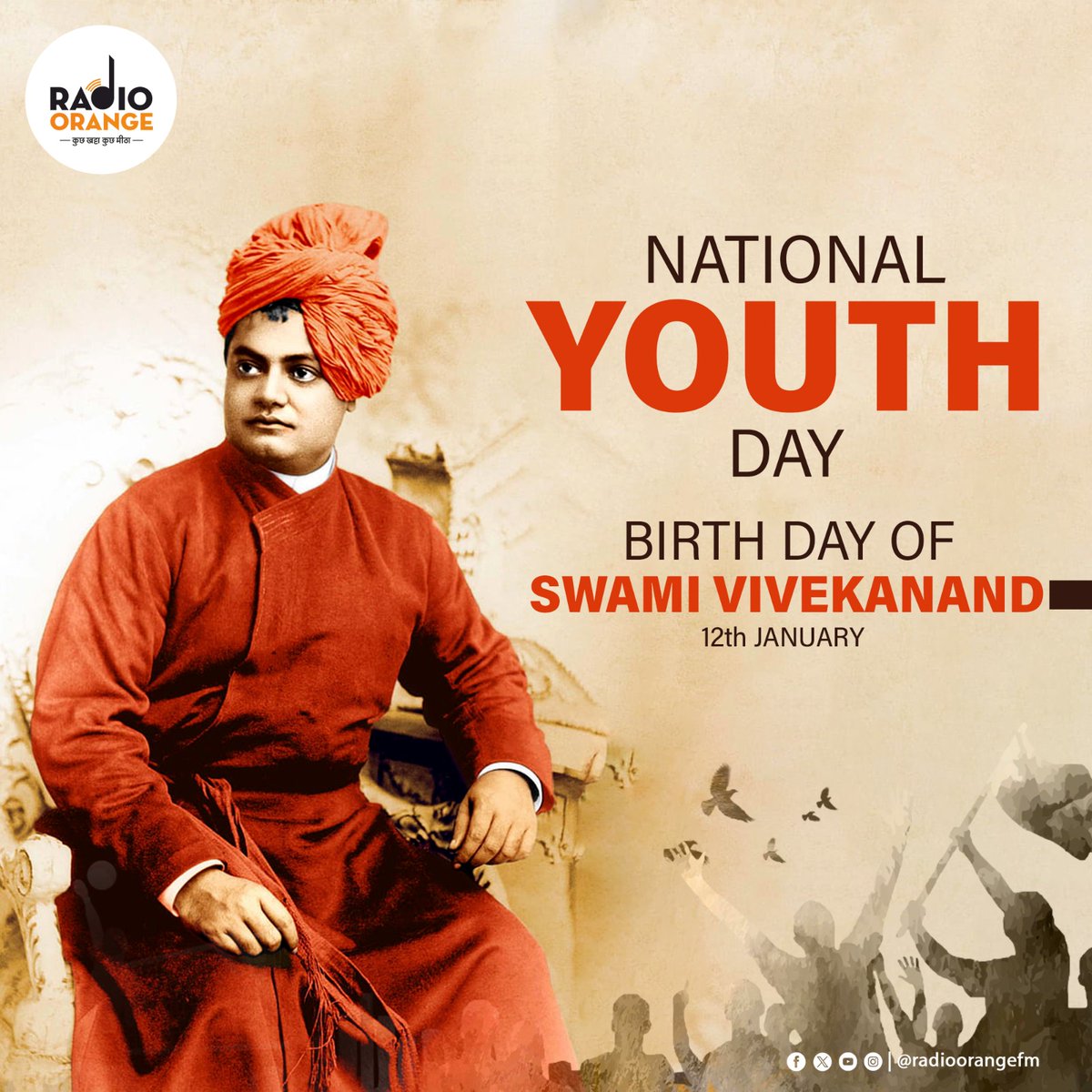 Wishing the dynamic and visionary youth a Happy National Youth Day! May your enthusiasm, courage, and dreams continue to drive positive change in our world. Shine on, future leaders! 🌟💙 

#lawgicalindia #NationalYouthDay #YouthPower #YOUTH #YouthDay2024