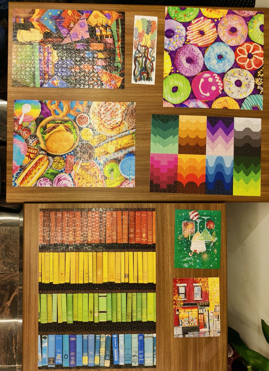 UntangleIndia's tweet photo. Puzzles Meet-up round two happened at Untangle T Nagar yesterday.

Strangers came together to solve all these puzzles, including a 1000 piece puzzle that was solved by 6 people in under 3 hours.

Now planning the next one. https://t.co/ieRxbz8Ww3