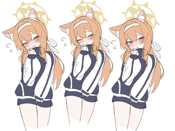 表情迷う 