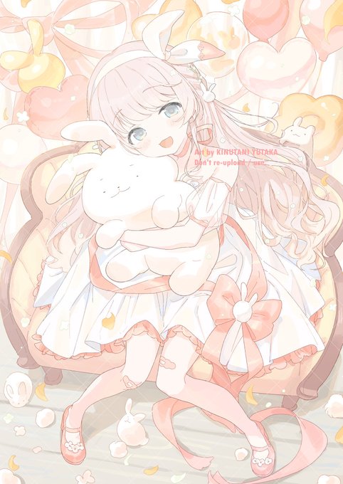 「stuffed bunny」 illustration images(Latest｜RT&Fav:50)｜2pages