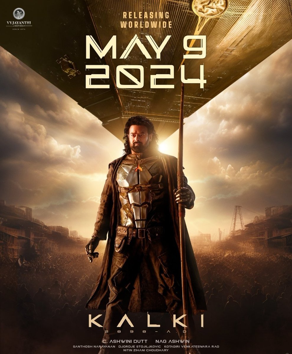 AkandSitra's tweet photo. #Prabhas fans are truly lucky. 

One movie ends, the hype for the next movie begins!

#Kalki2898AD is going to change Telugu Industry forever!

#Baahubali brought TFI to National Level. 
#Salaar retained #Prabhas stardom at National Level. 
#Kalki2898 to bring TFI to Global Level. 

#Kalki2898ADTeaser @HailPrabhas007