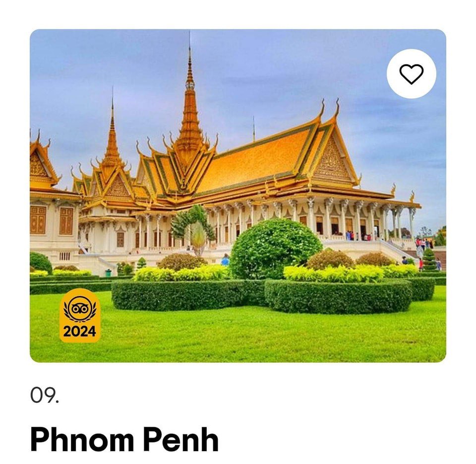 Phnom Penh Listed among the Best Trending Destinations in the World 2024 akp.gov.kh/post/detail/29…
