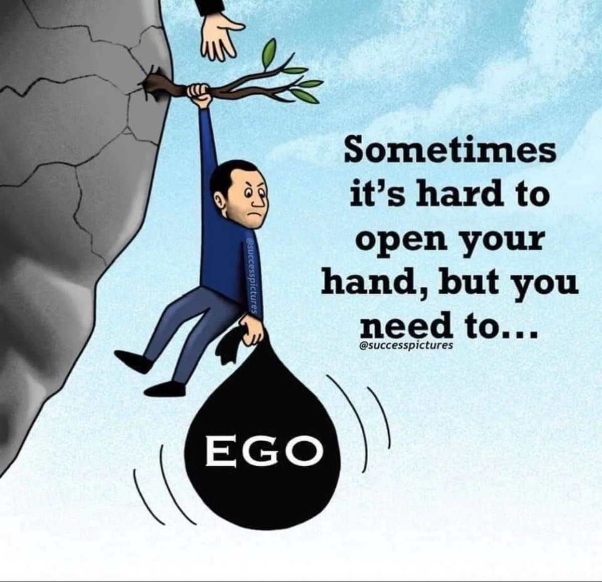 '🌟 Don't let your ego be the captain of your ship 🚢 Instead, let humility navigate you towards success ⚓️ #EgoVsHumility #StayGrounded #FindBalance'