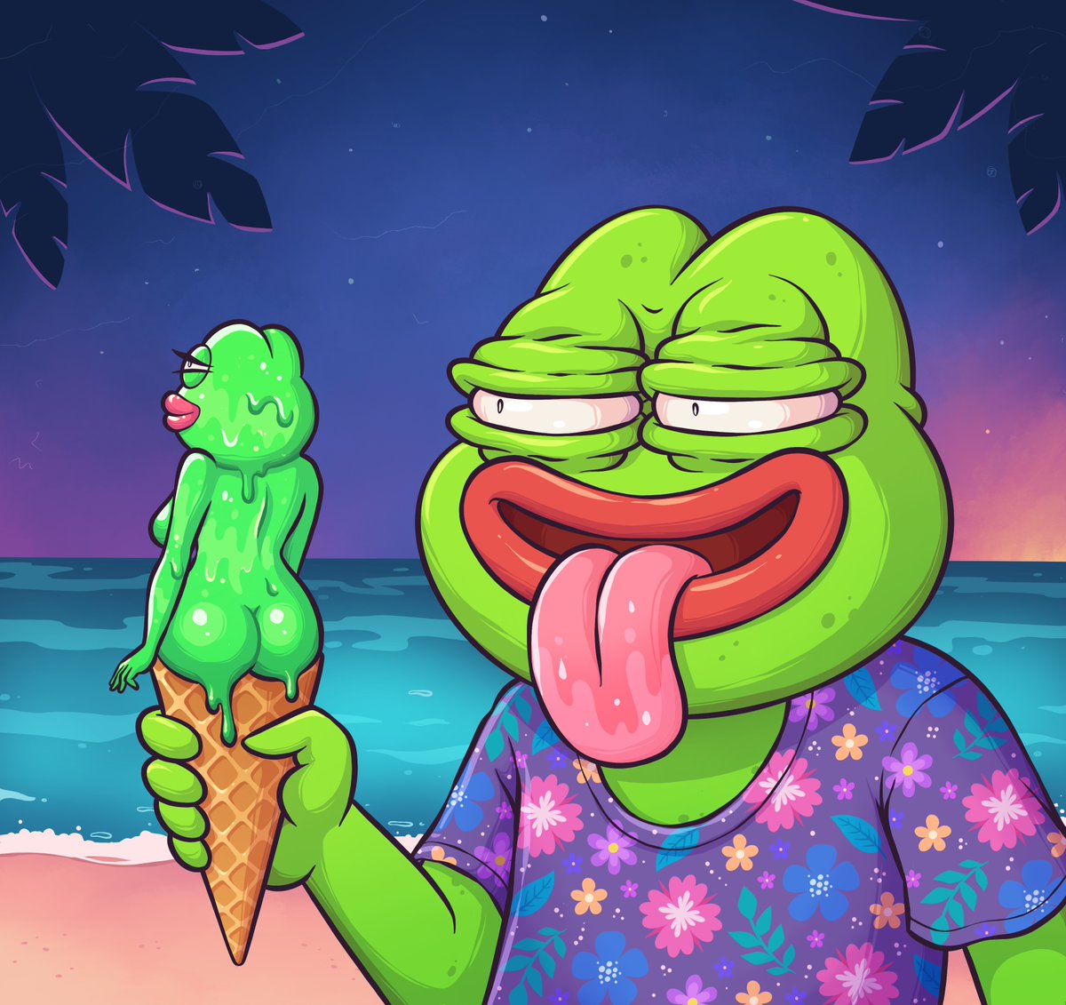 Check out this NFT by <a href="/tarmatarm2/">tarmatarm</a> on <a href="/foundation/">Foundation 🌐</a>! 🌐

My favorite flavour!

foundation.app/@TARMATARM/ppf… 
#pepe #pepethefrog #FrogFam #Foundationapp #FoundationNFT #fanart