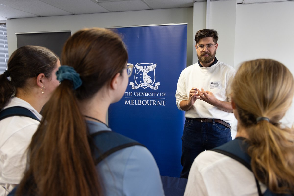 Thank you to @UniMelb for joining us at the Careers Day session of the 2024 NYSF Year 12 Program in Canberra! “We've got a diverse student body which gives us the opportunity to learn from different people and understand different cultures.'