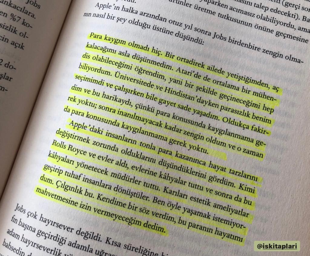 IsKitaplari's tweet photo. Steve Jobs ve para üzerine...👨‍💻

Steve Jobs biyografi kitabı
Walter Isaacson https://t.co/mkismm072l