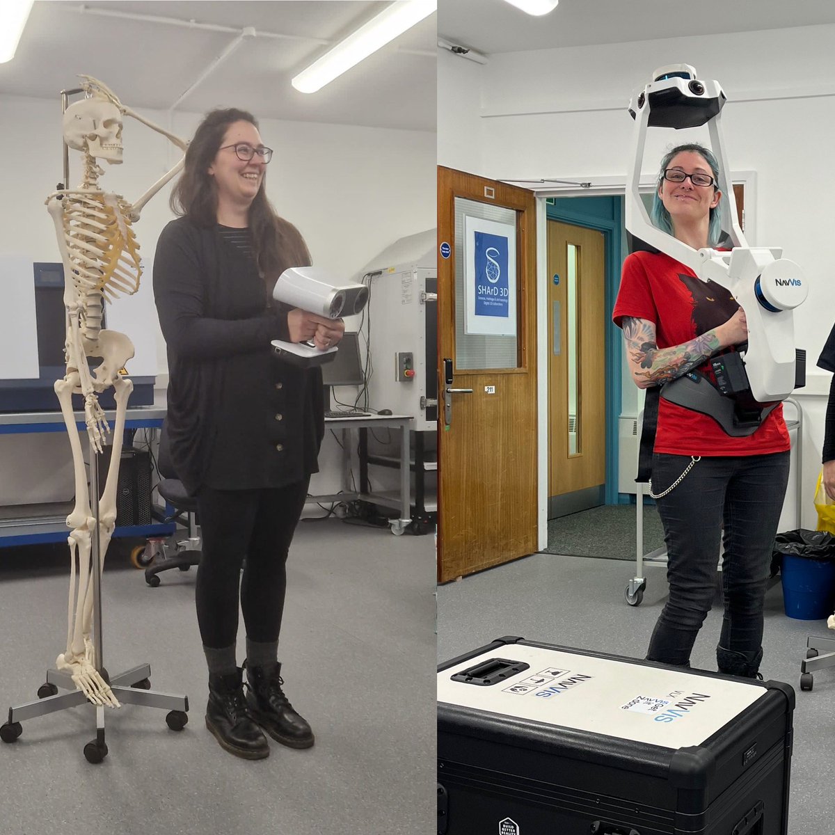 evis_laura's tweet photo. Great day in the SHArD Lab working with Devon and Cornwall’s Police Mapping Team 🤩 @UofEArchaeology @UniofExeter https://t.co/C2t3IJCCKL